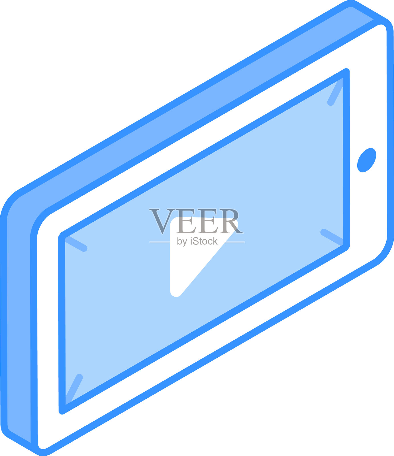 手机视频插画图片素材