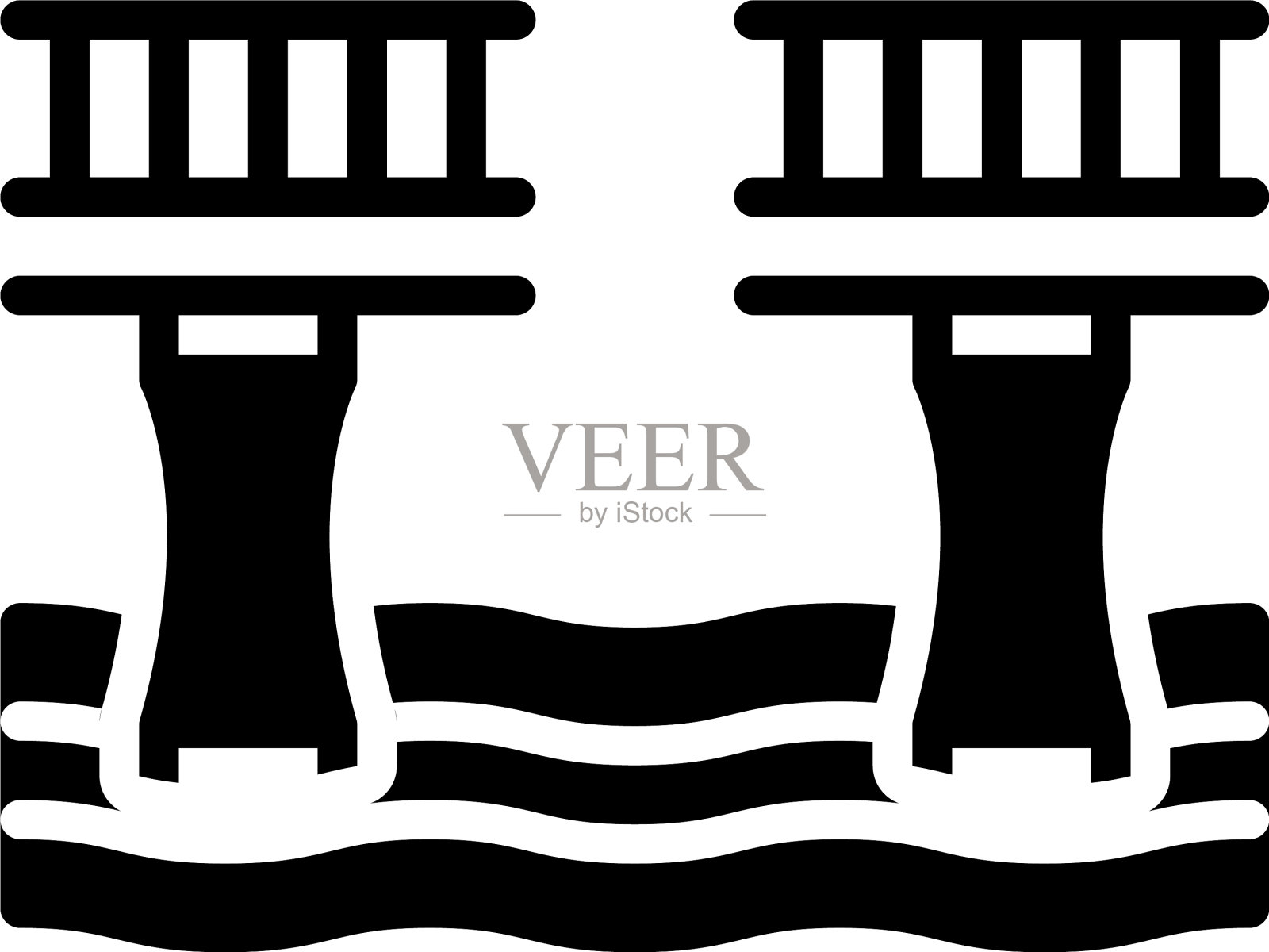 差距插画图片素材