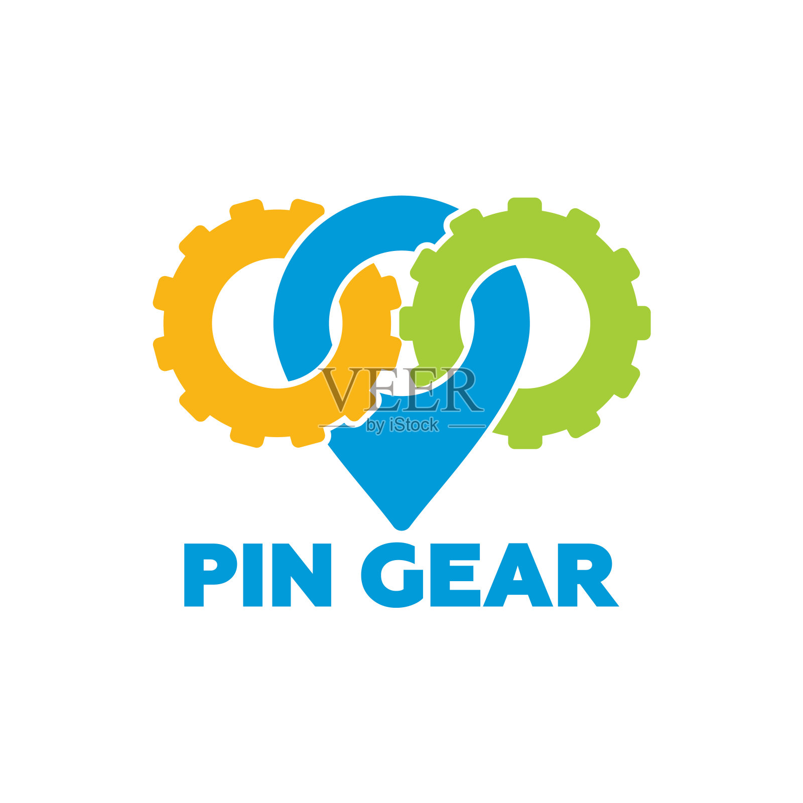 销齿轮标志模板设计向量,徽章,设计概念,创造性的符号,图标插画图片素材