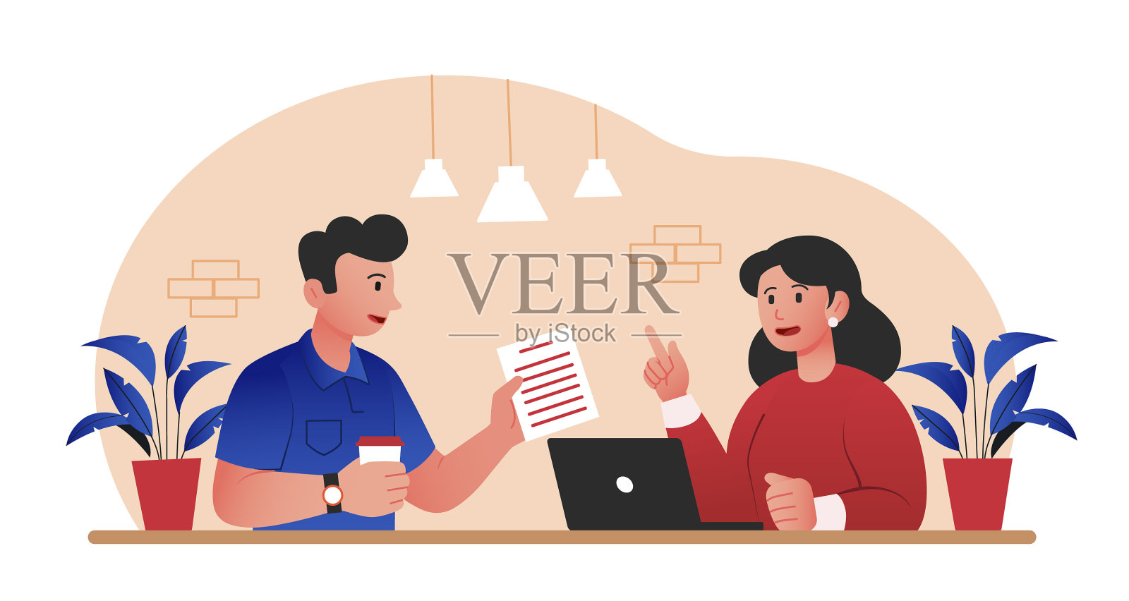 共同办公空间概念设计元素图片