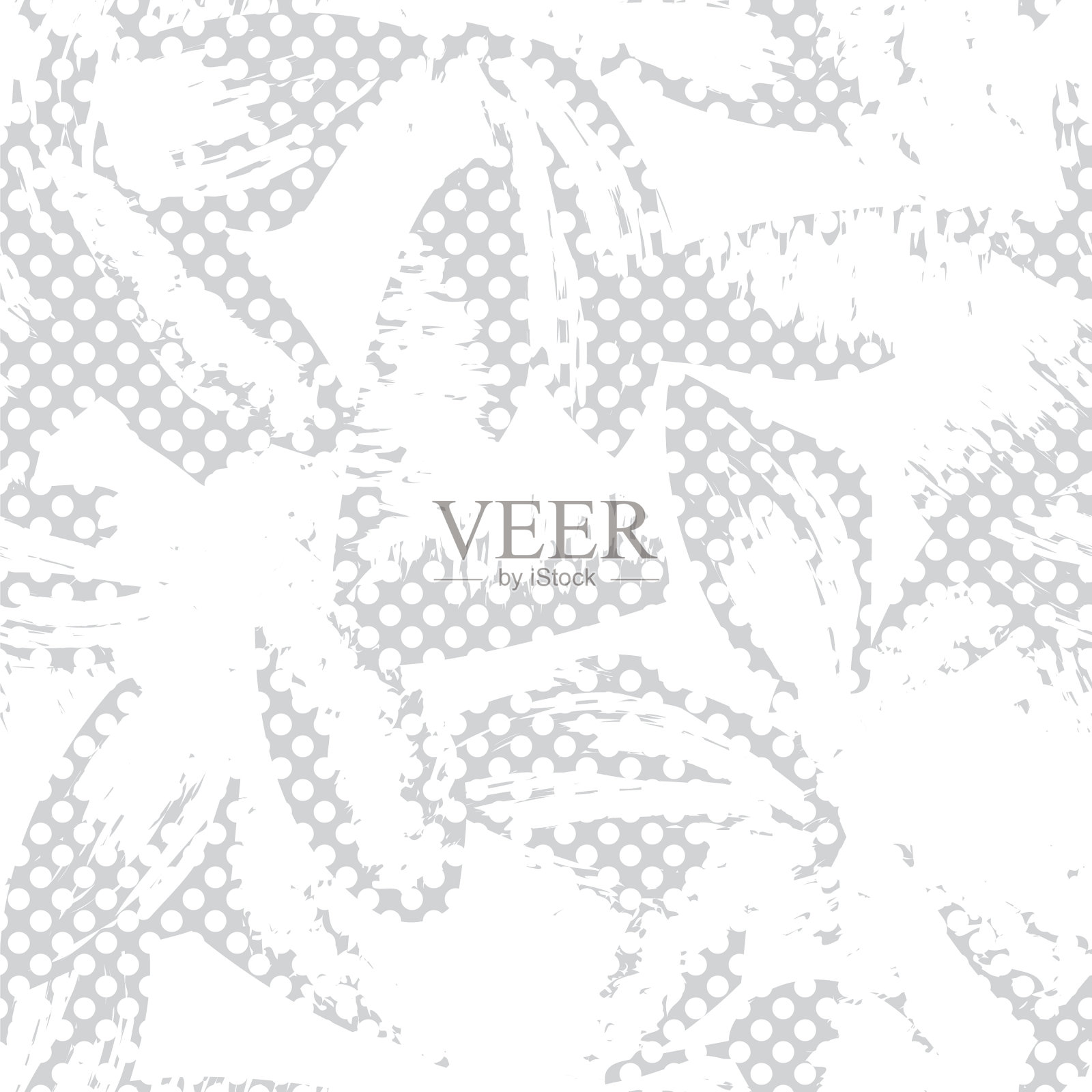 花点无缝图案设计插画图片素材