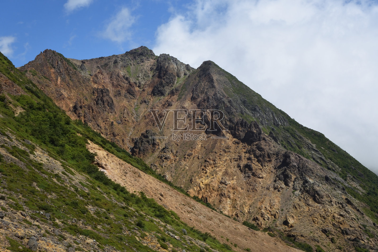 攀登纳苏山脊照片摄影图片