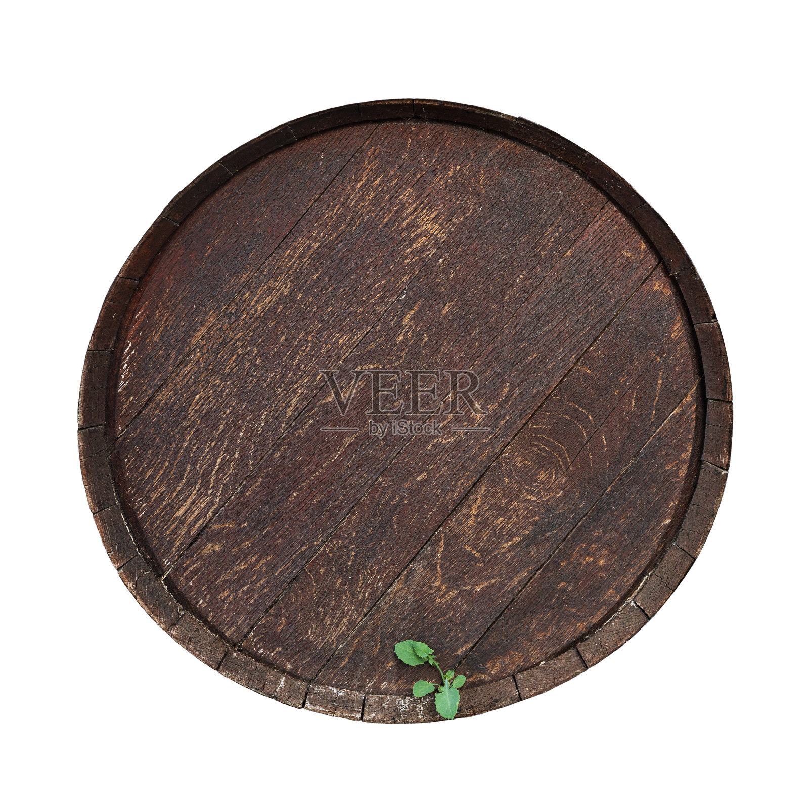 在一个旧桶前照片摄影图片