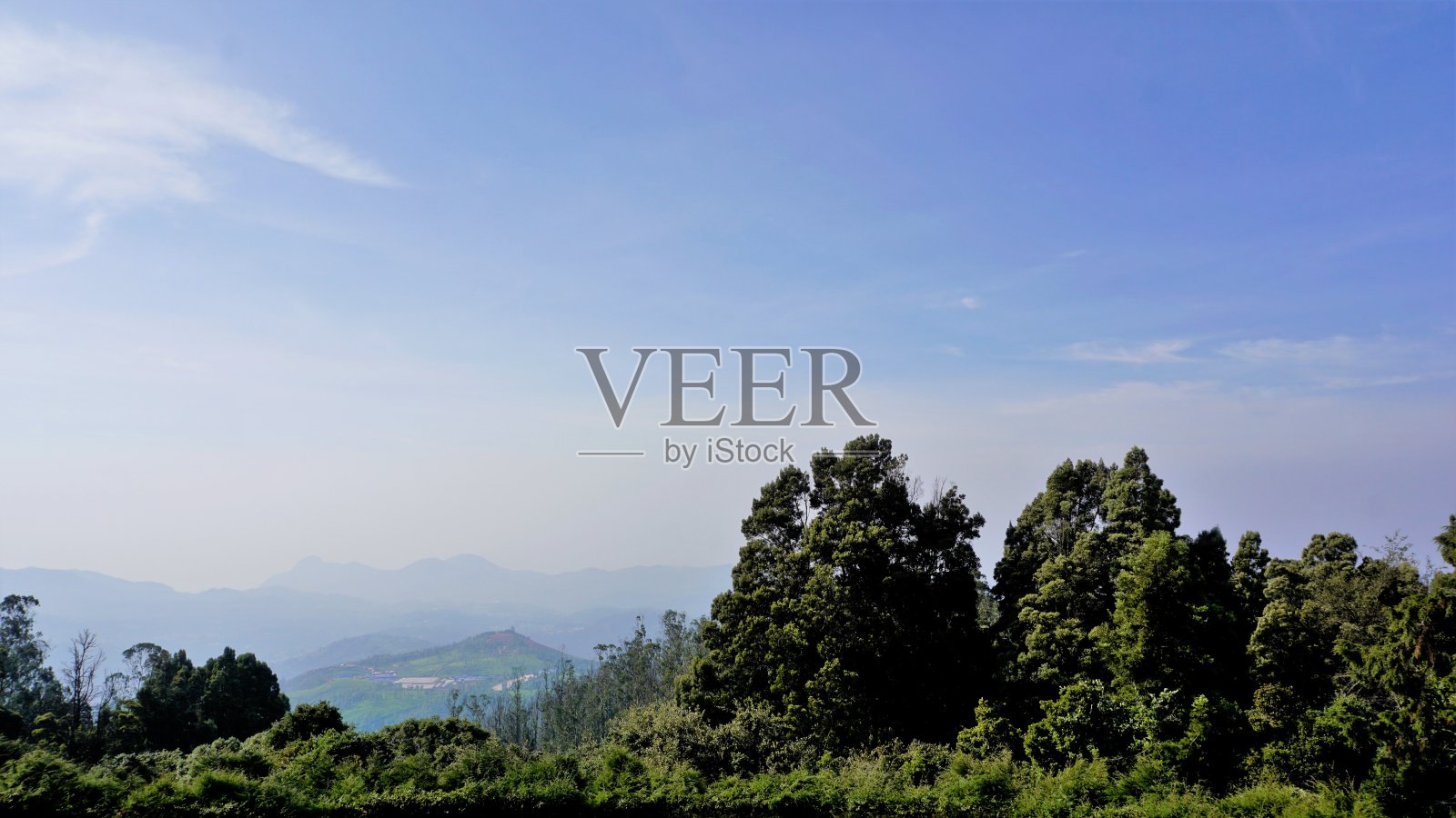 来自Ooty的美丽风景。照片摄影图片