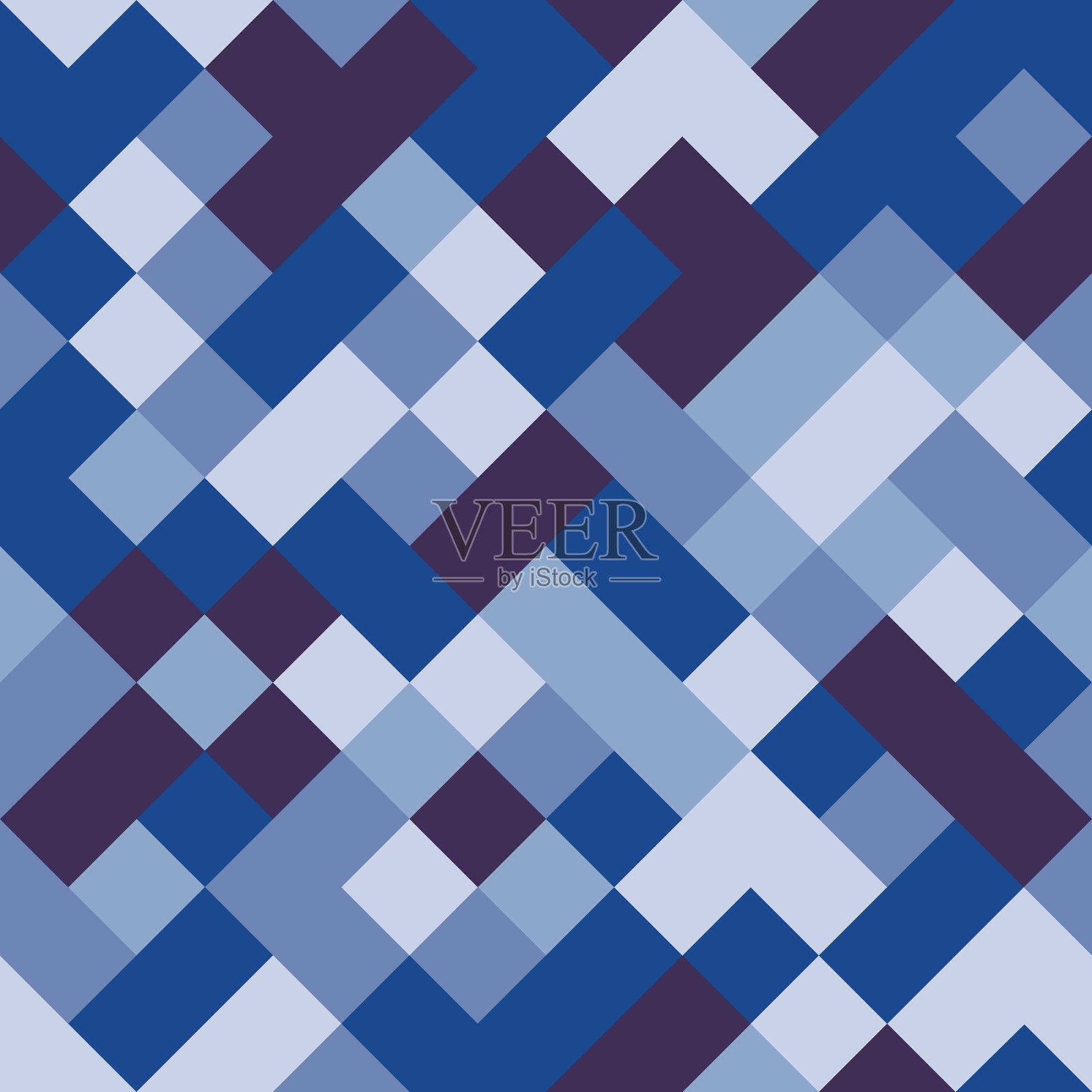 创意明亮抽象的方块背景插画图片素材