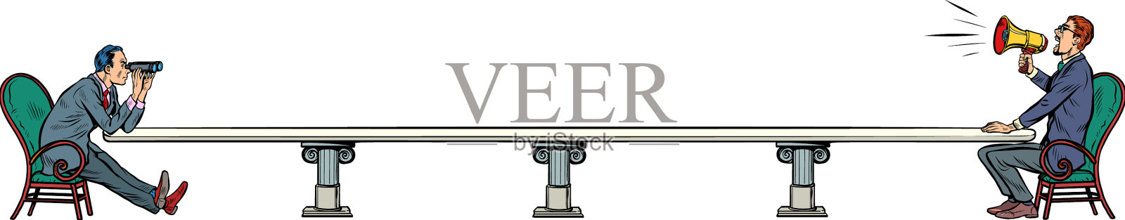 商务谈判会见政治外交设计元素图片