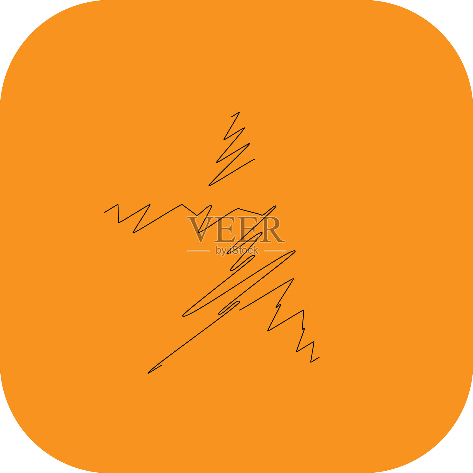 绘制星图草图线条绘制星图元素插画图片素材