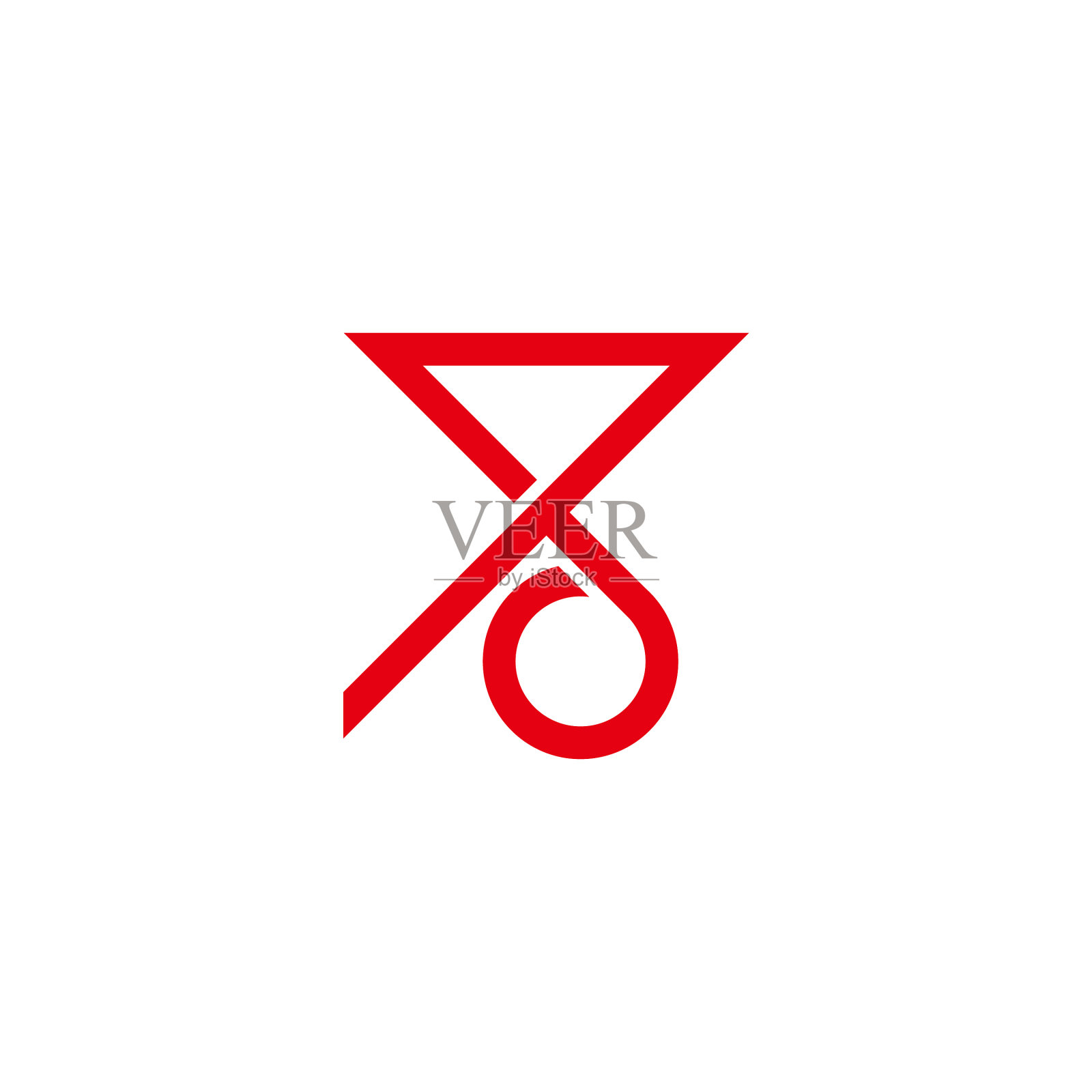 70号抽象几何线条标志图标素材