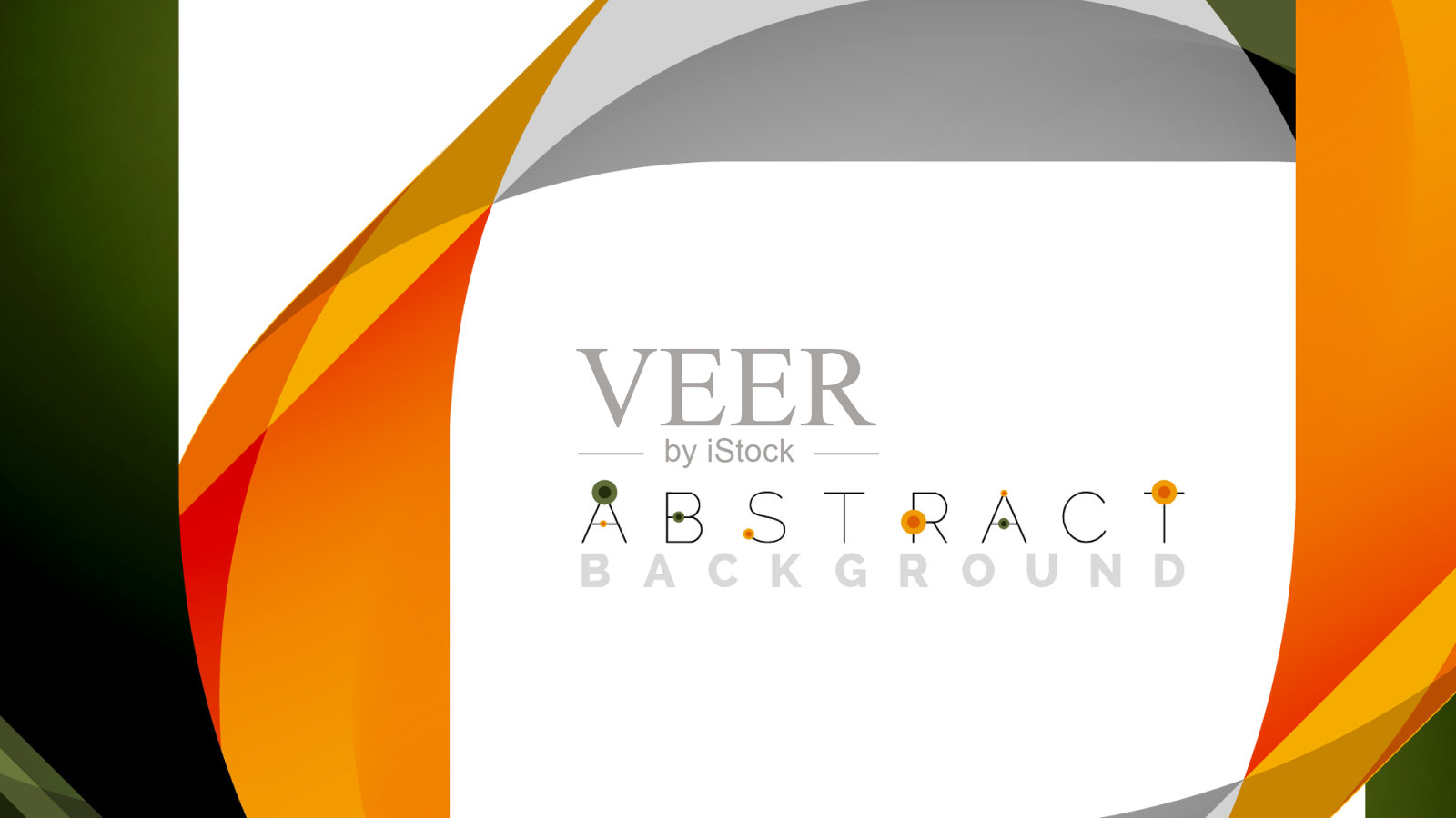 具有重叠波的抽象方形插画图片素材