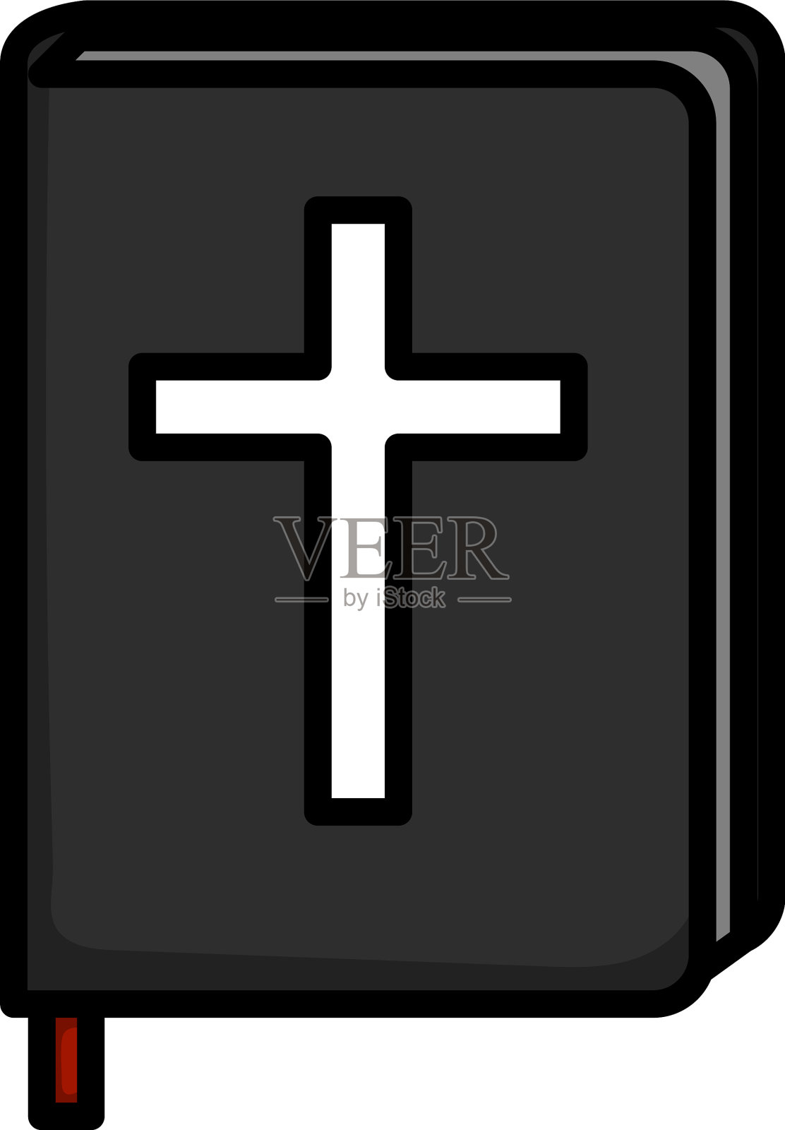 冬青圣经图标设计元素图片