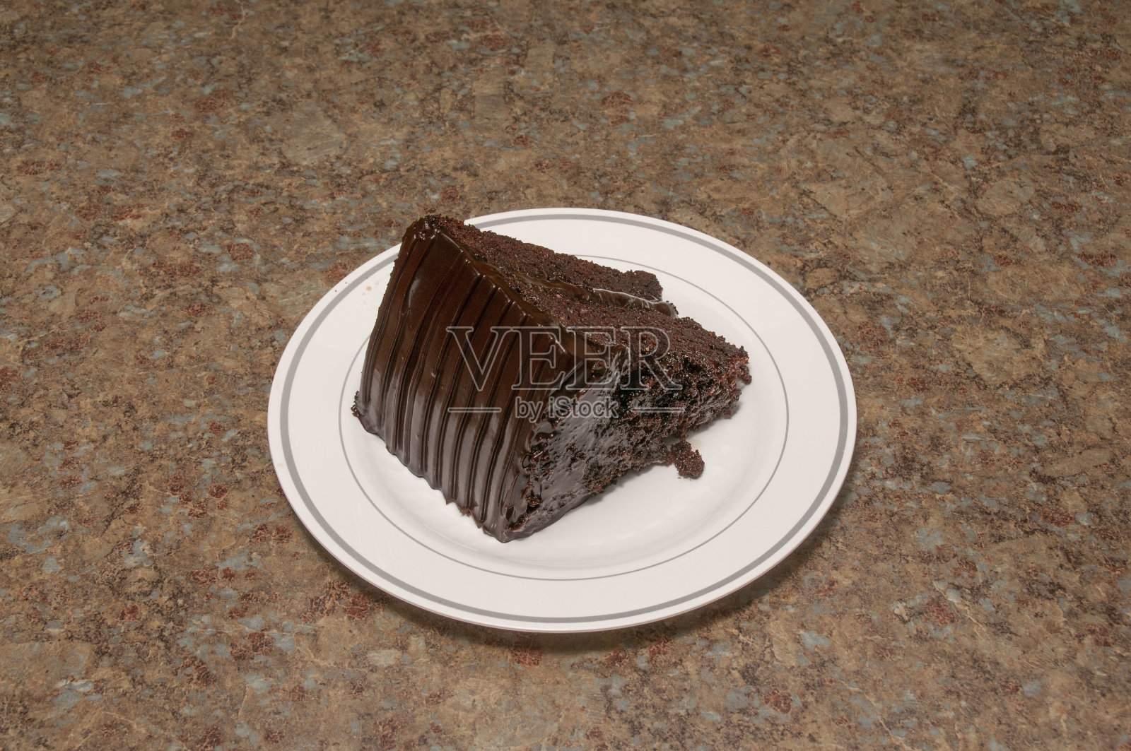 美味的巧克力蛋糕照片摄影图片
