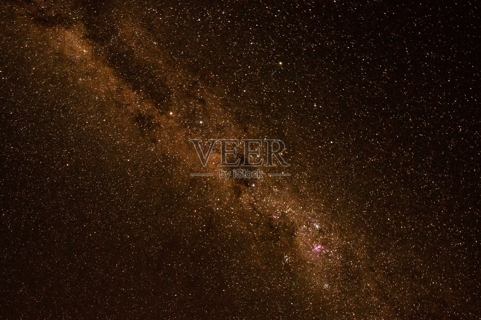 新南威尔士州甘曼上空的银河照片摄影图片