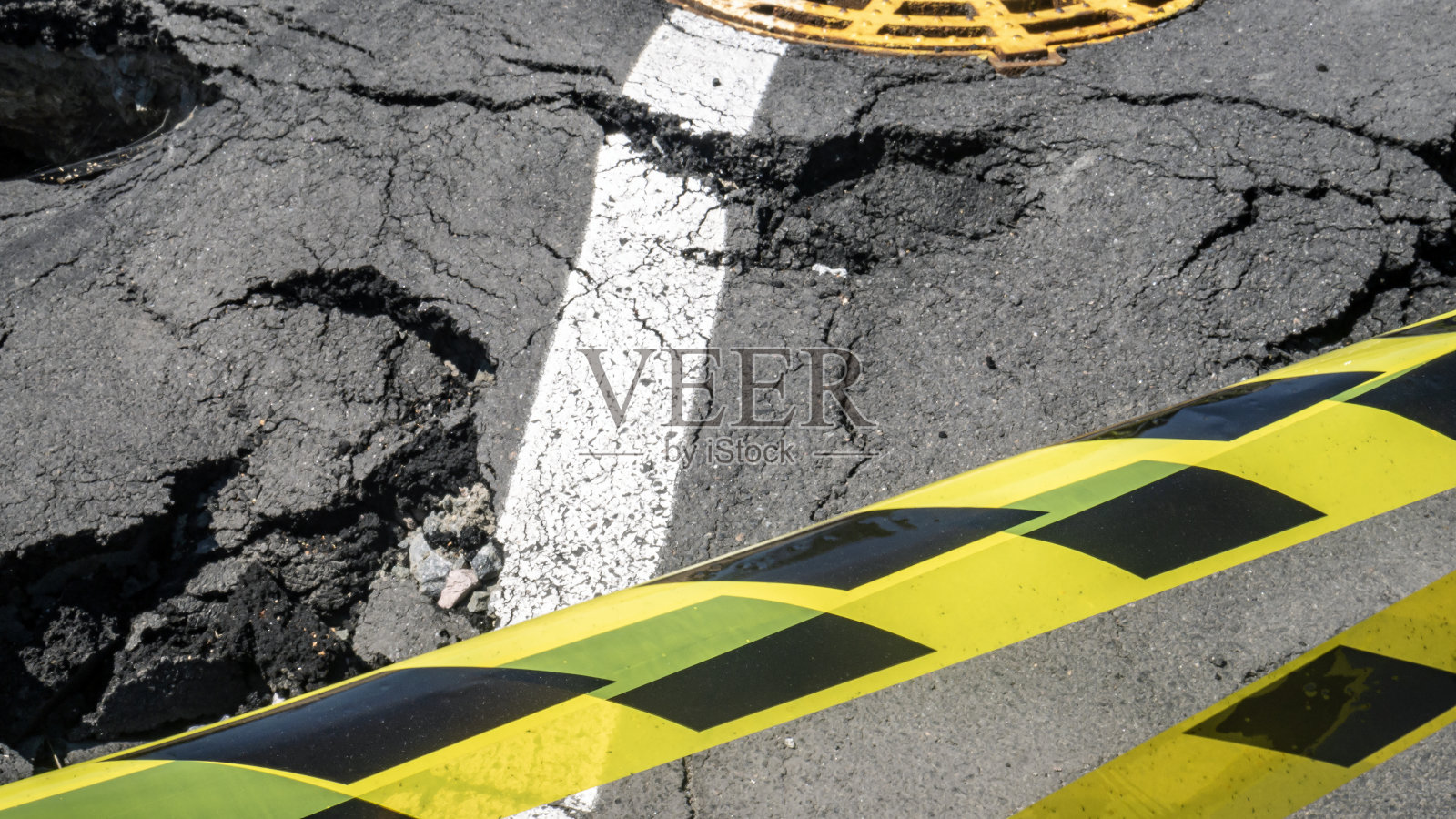 这段路很危险照片摄影图片