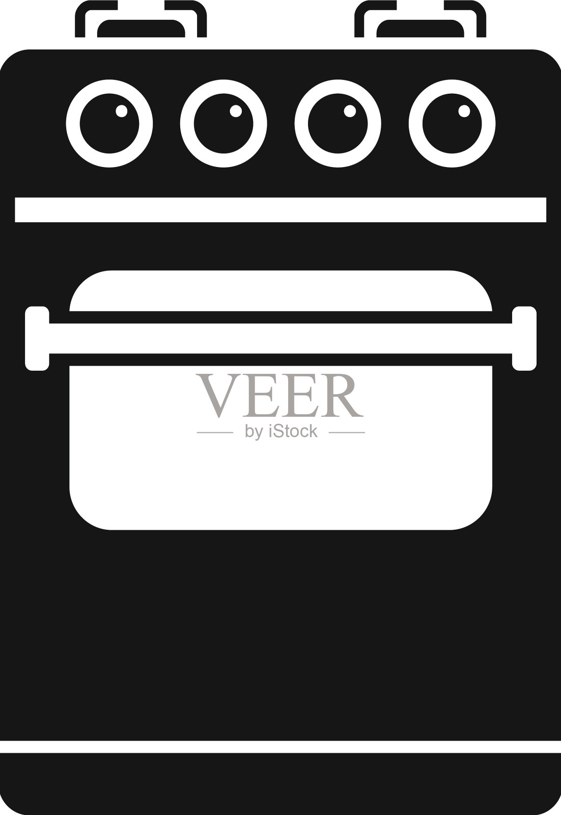 野餐灶象征着简单的煤气灶设计元素图片