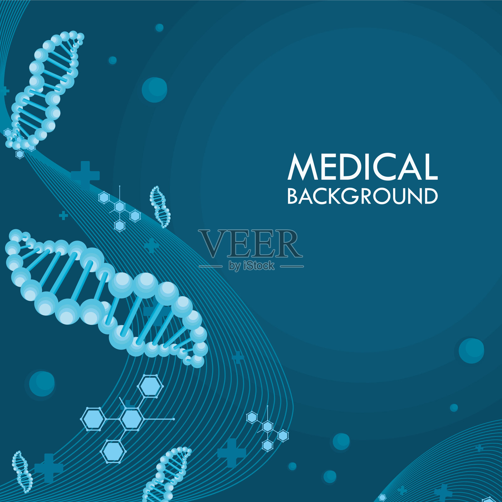 医学背景图像插画图片素材