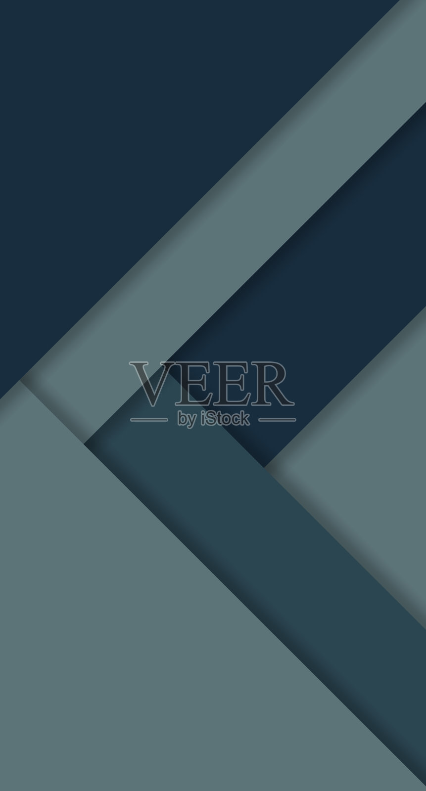 现代抽象背景与3d重叠层插画图片素材