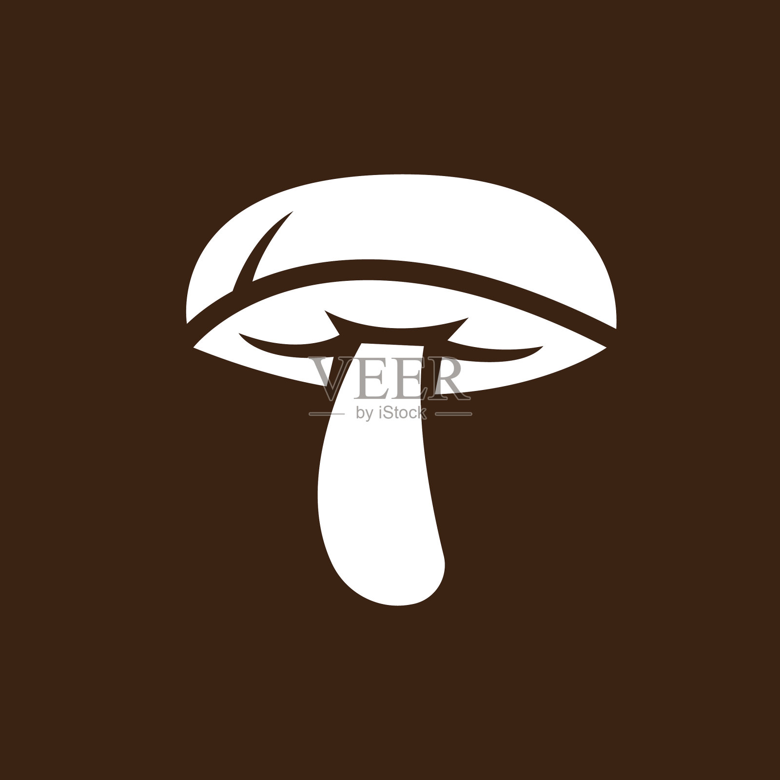 蘑菇图标插画图片素材