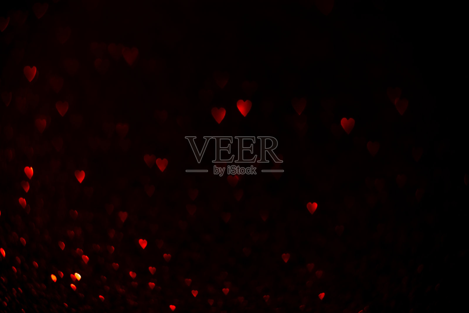 红心散景背景照片摄影图片