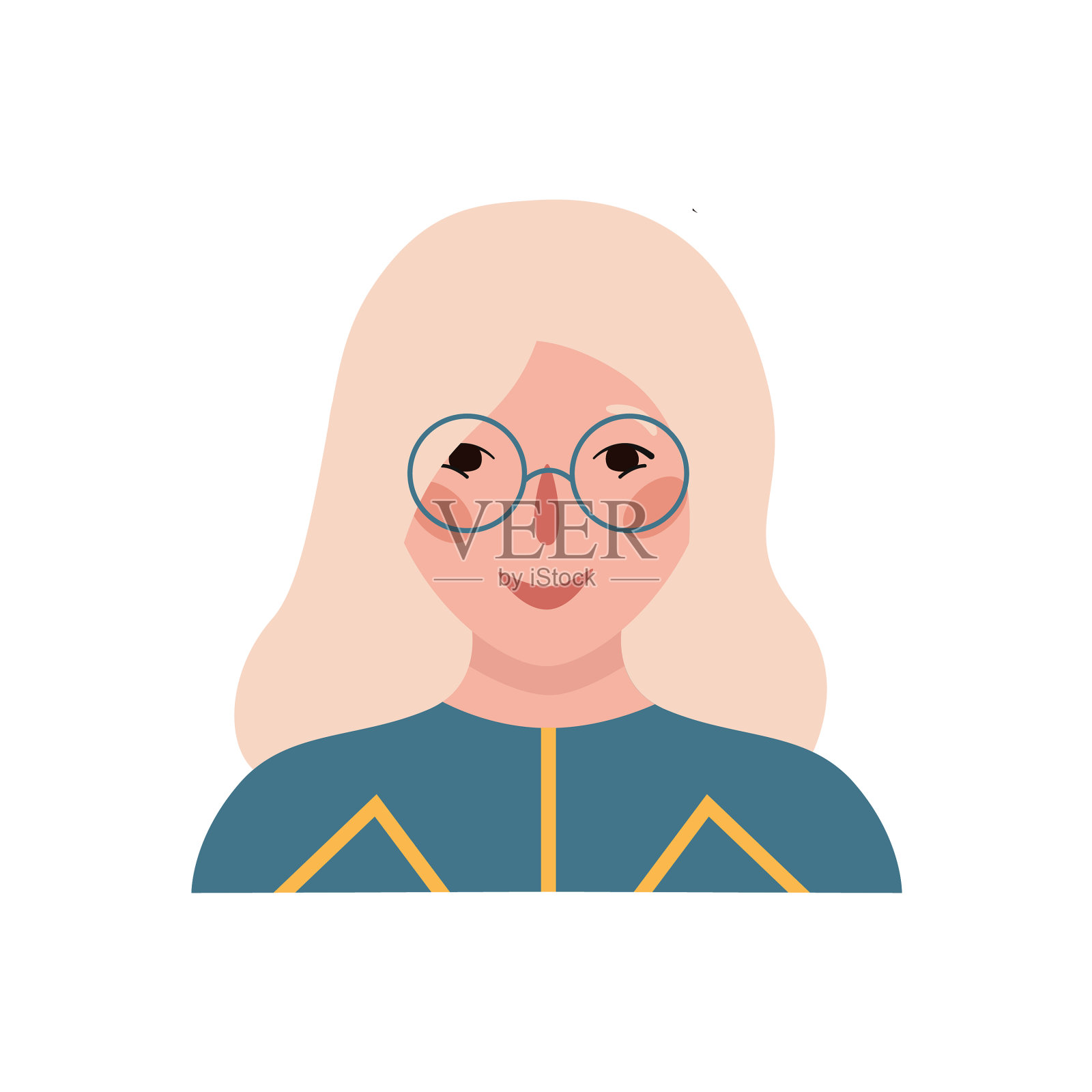 手绘平彩设计元素图片