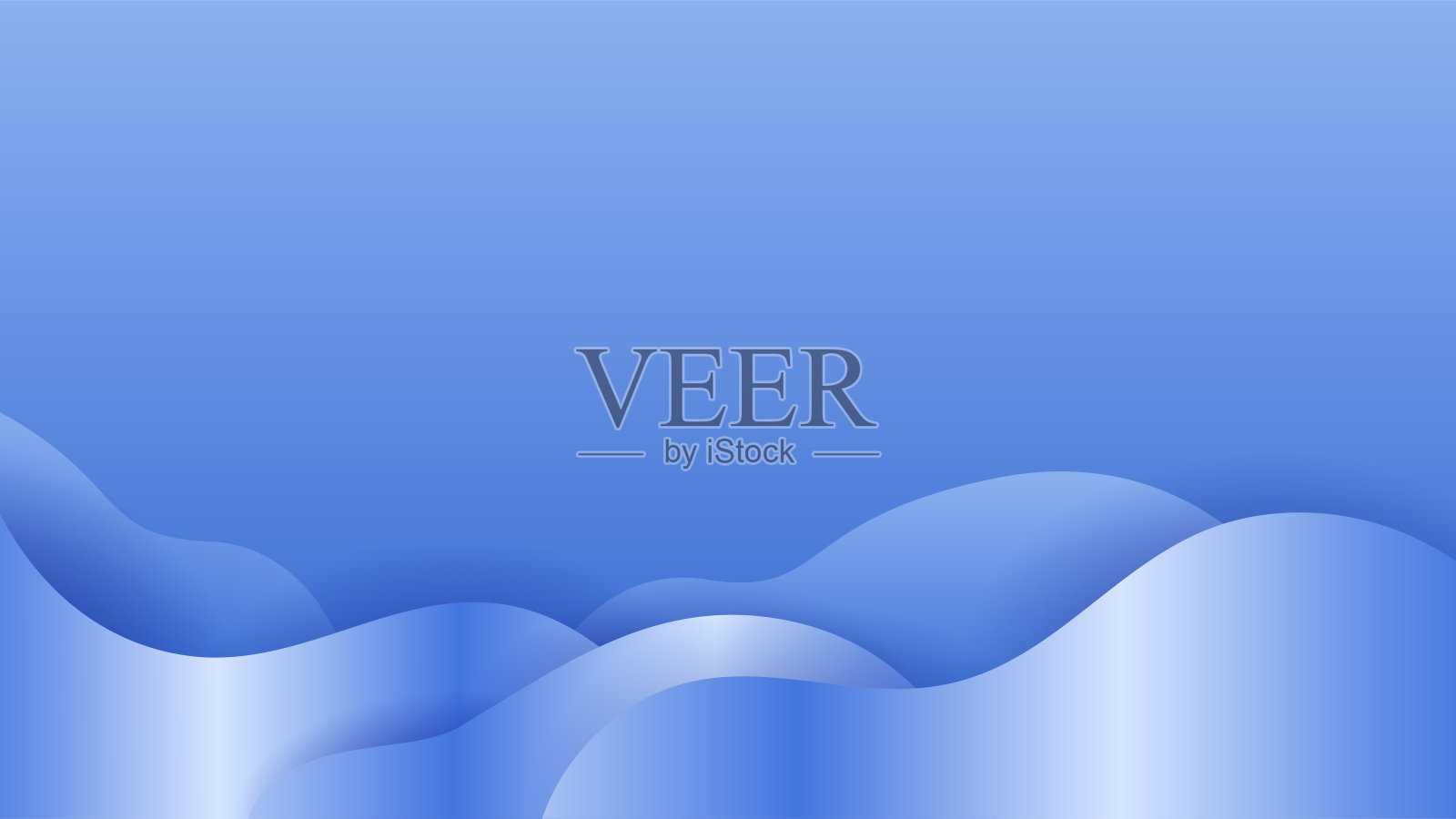 用于展示设计的深蓝色抽象背景几何发光和层元素向量。适合商务、企业、机构、聚会、节日、研讨会、洽谈。插画图片素材