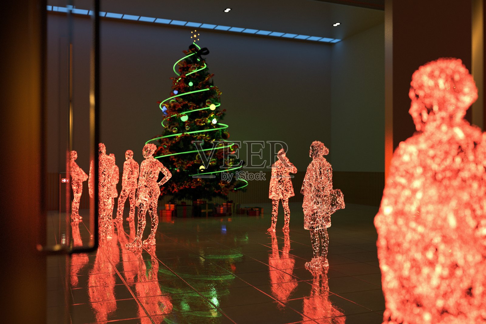 数字圣诞节照片摄影图片