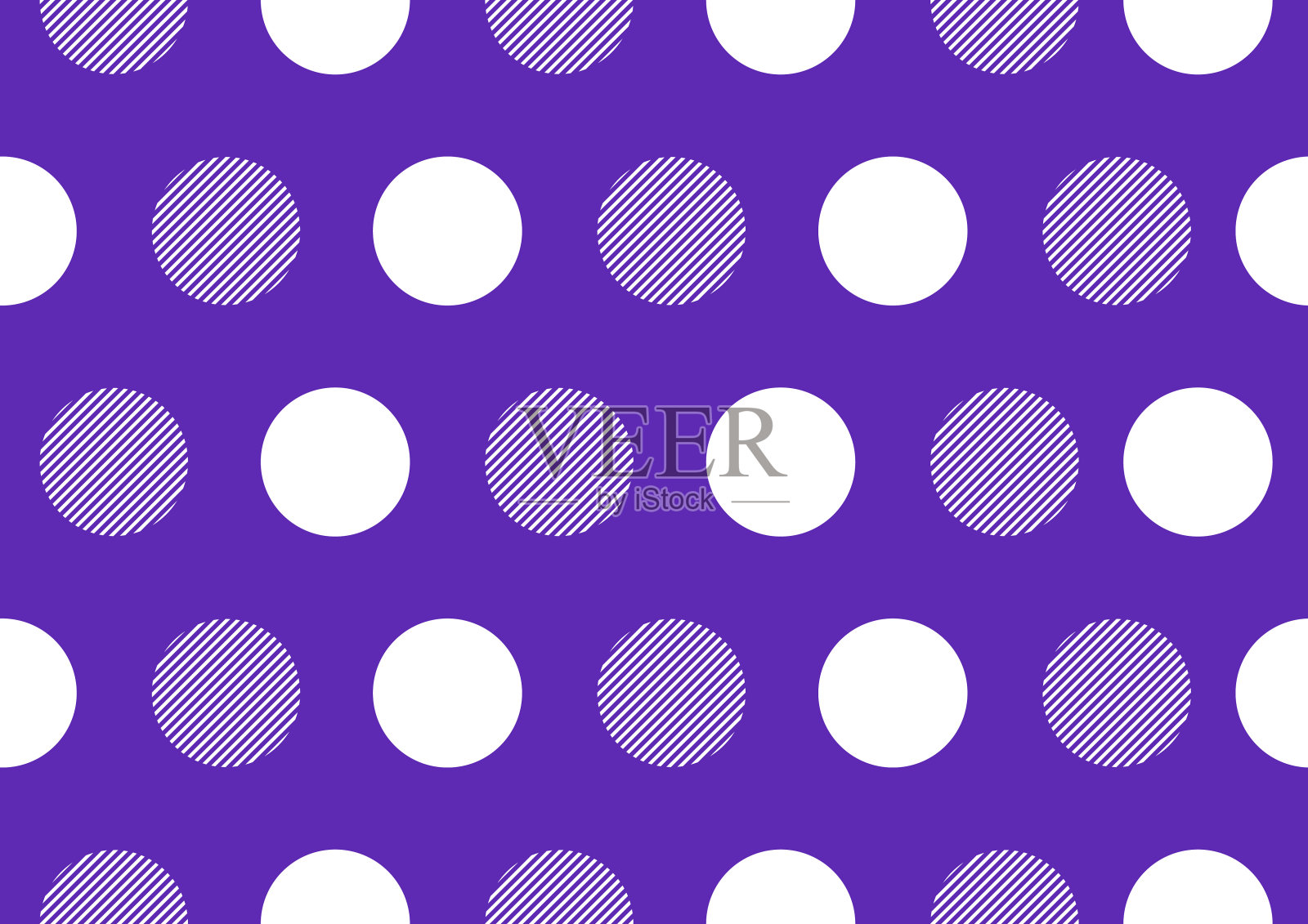 简单的圆点圆图案10插画图片素材