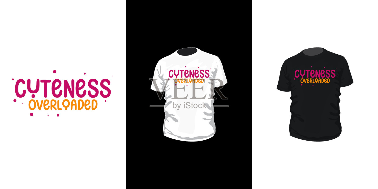 创意t恤设计艺术插画图片素材