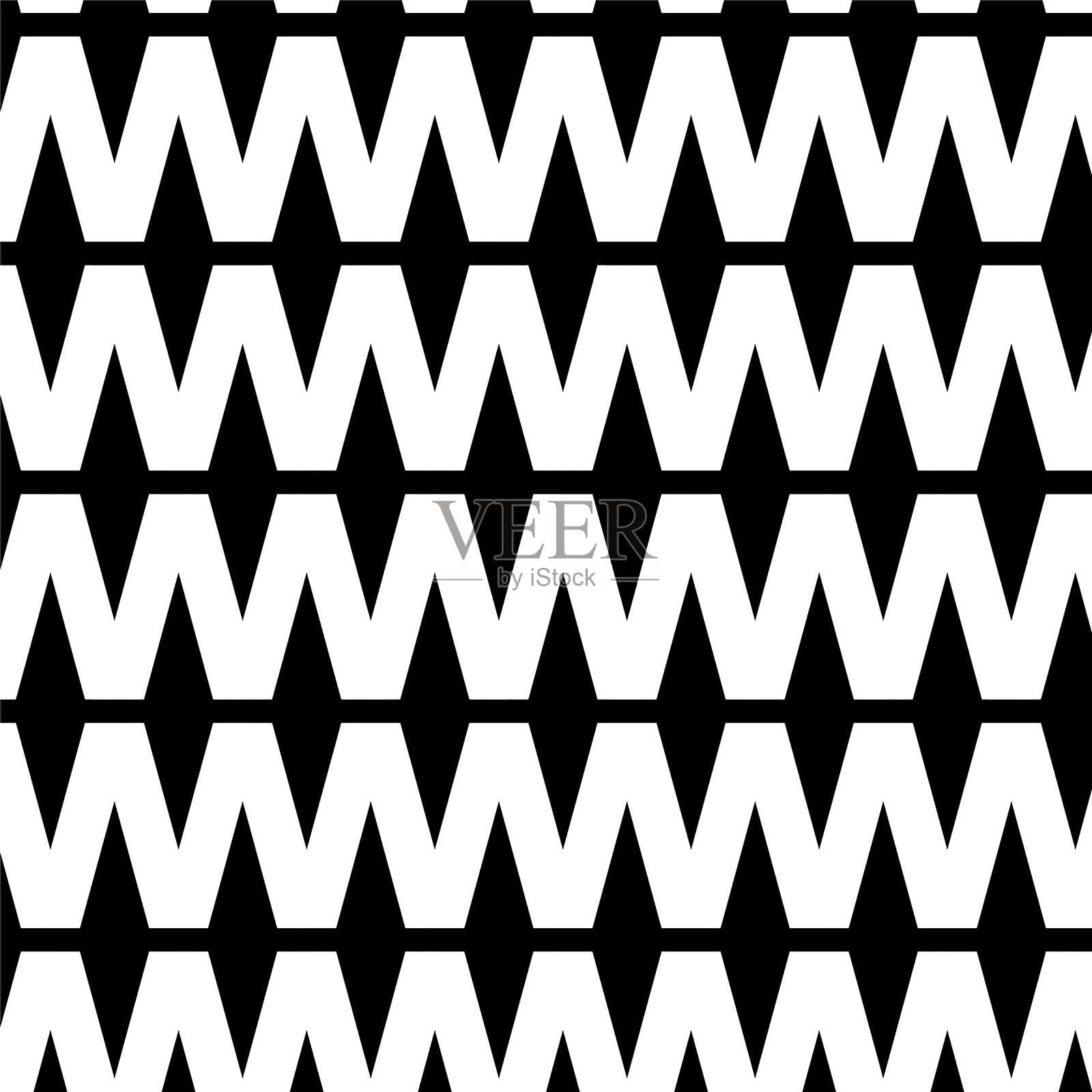 菱形无缝模式。简单的向量几何背景。插画图片素材