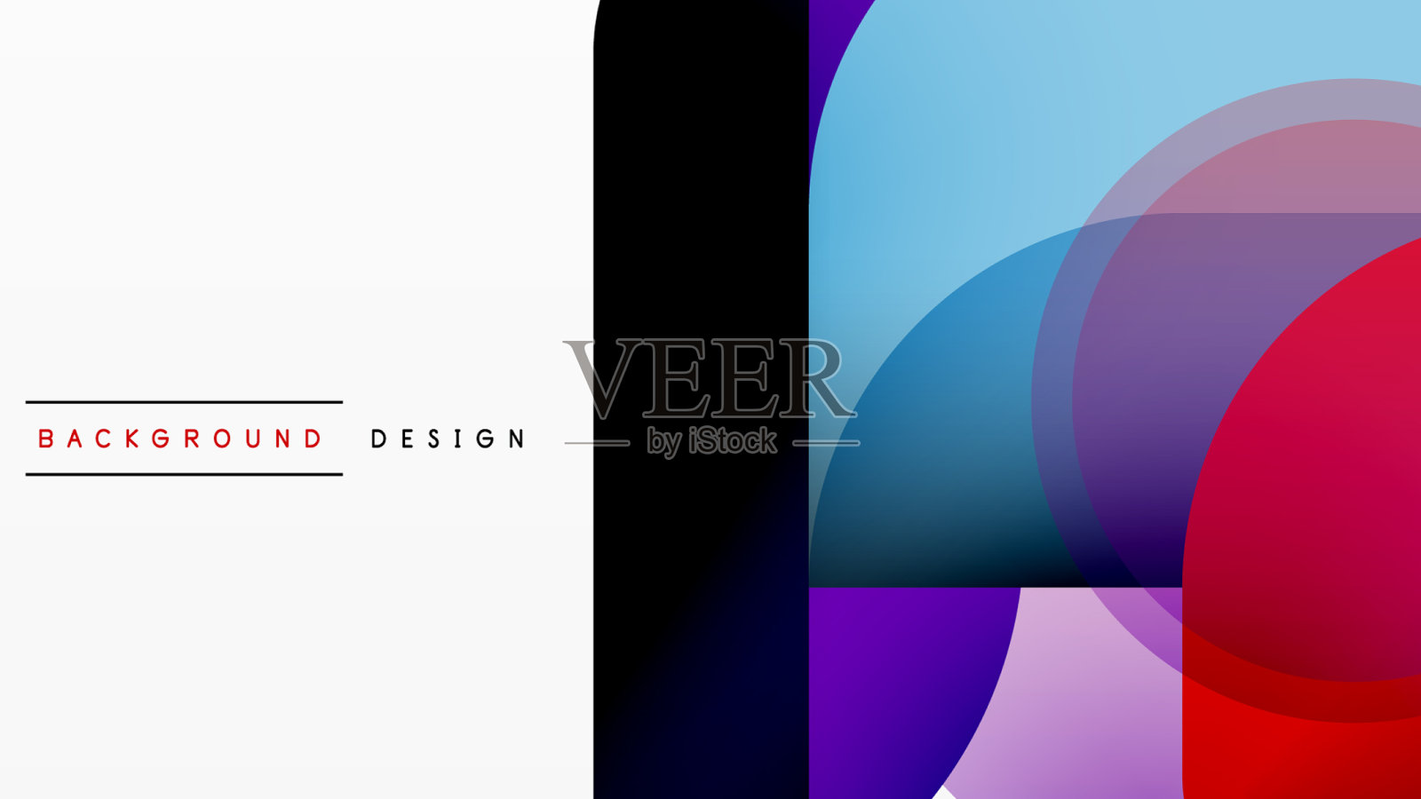 圆三角形是线条和圆的几何形状插画图片素材