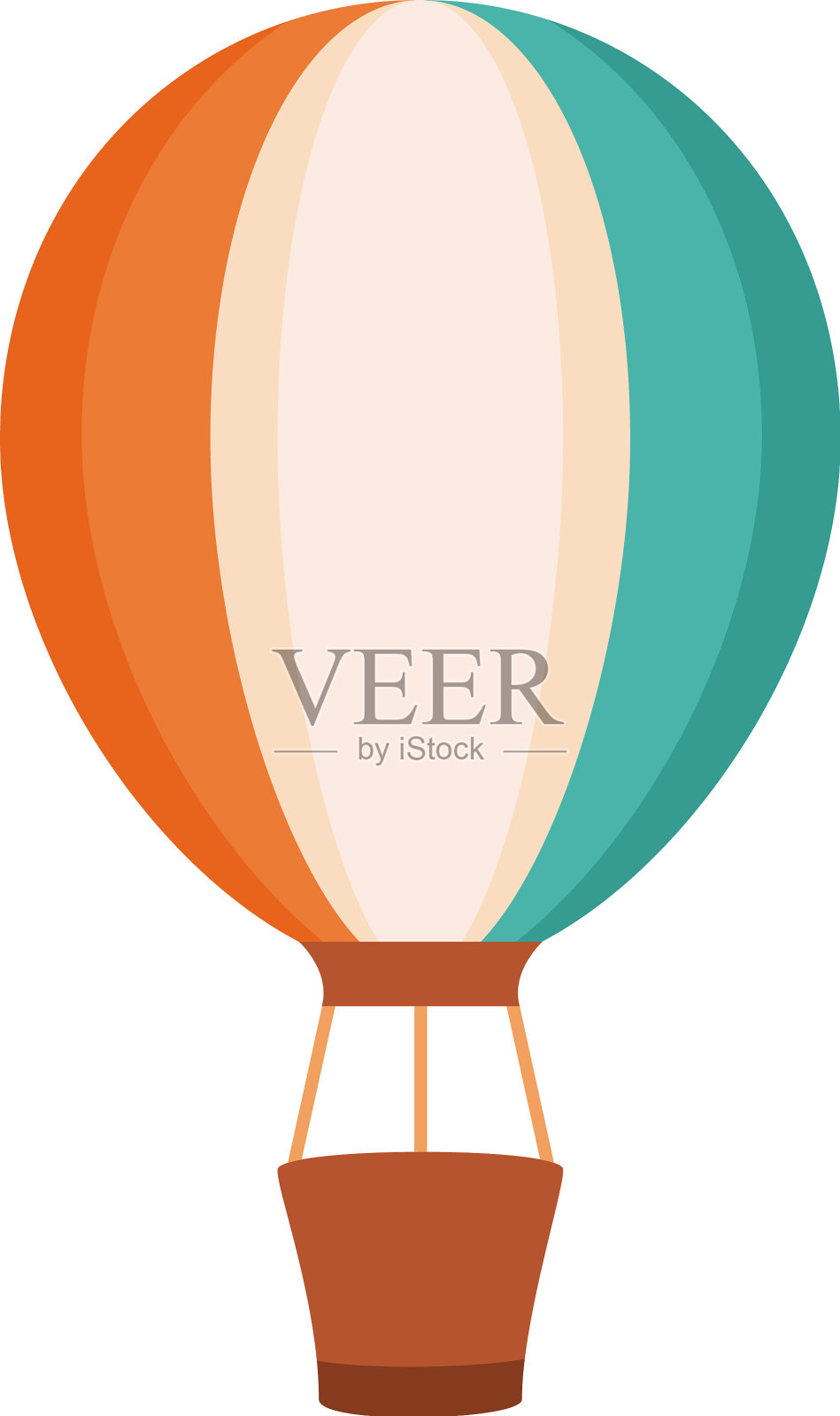 印度国旗气球空气热设计元素图片