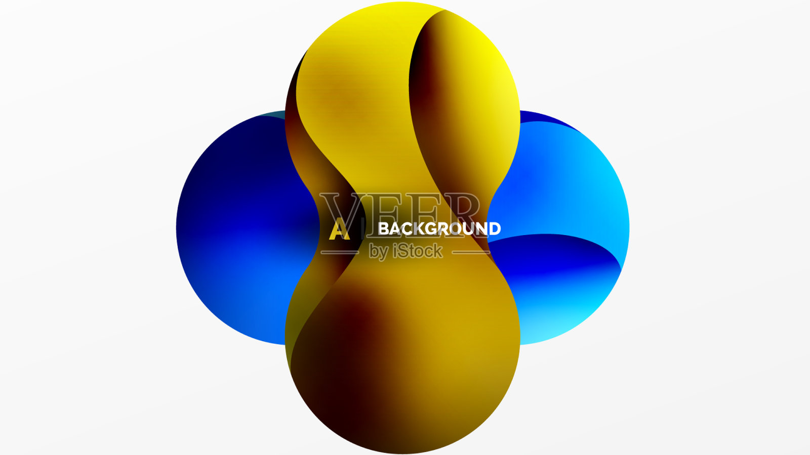 圆形几何背景抽象现代插画图片素材