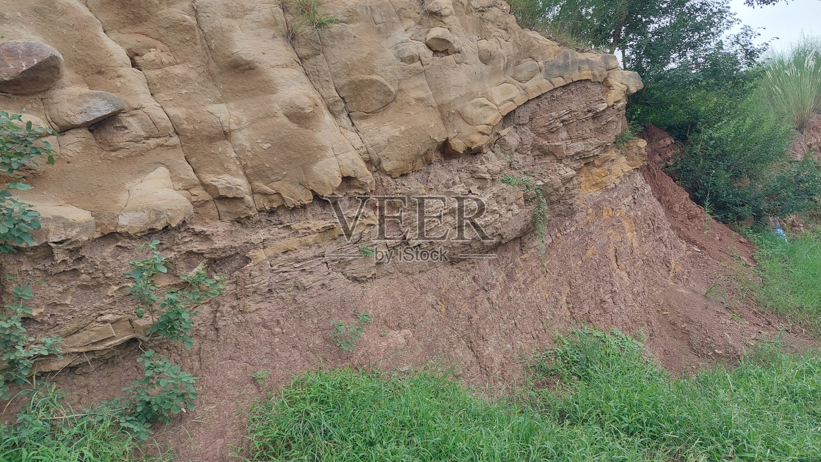像火星一样美丽的岩石构造照片摄影图片