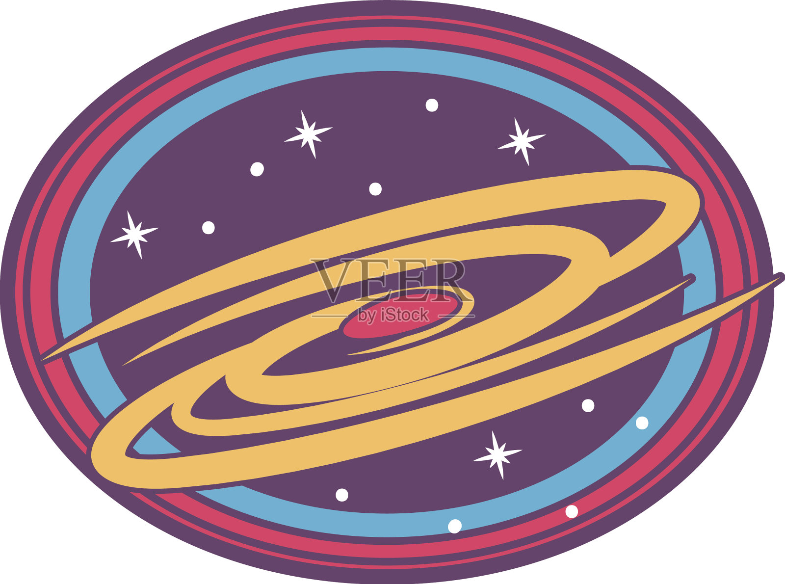 宇宙空间星系设计元素图片