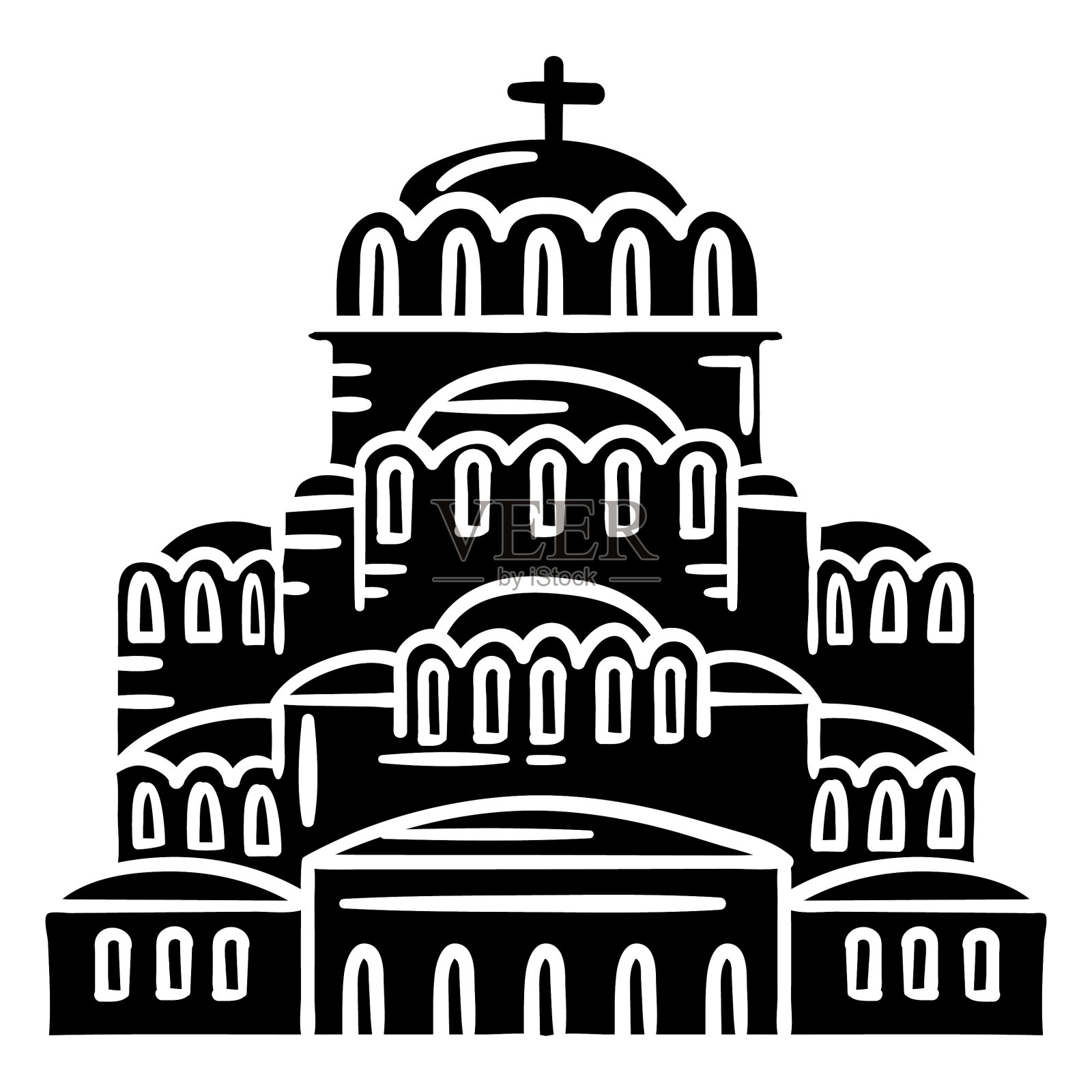 大教堂设计元素图片