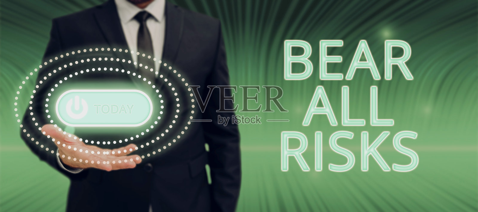 概念展示承担一切风险。商业理念要意识到所有可能出错的事情财务保护照片摄影图片