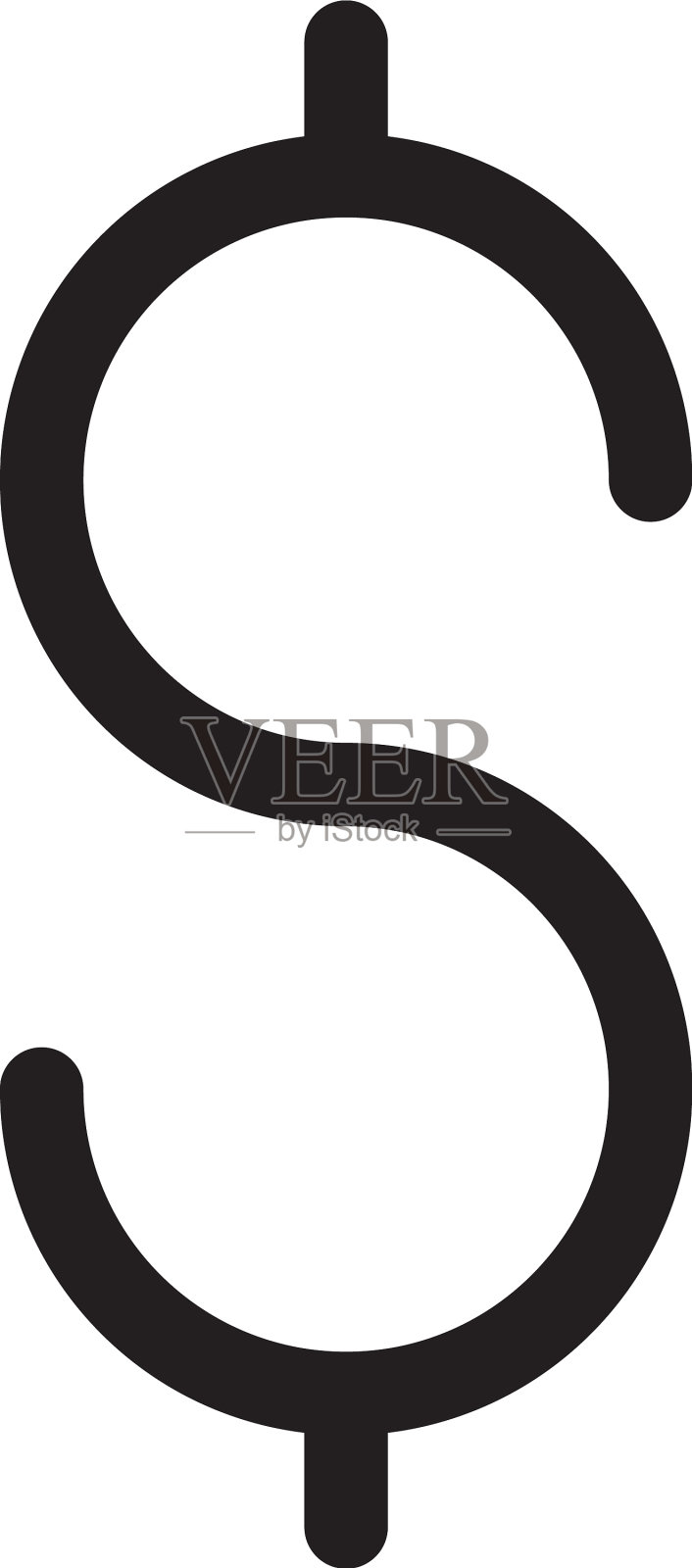 美元图标,货币图标设计元素图片