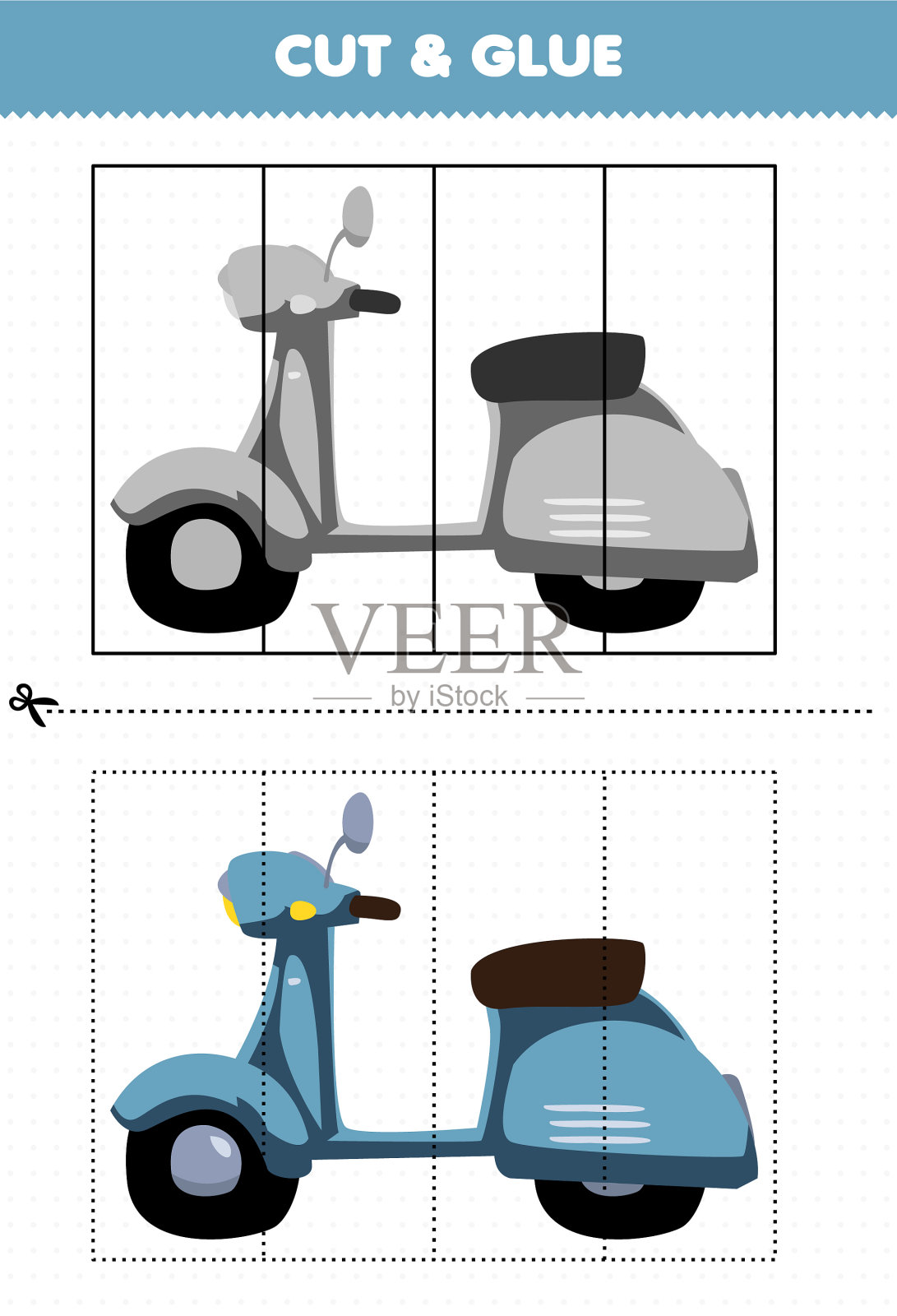 适合儿童的教育游戏插画图片素材