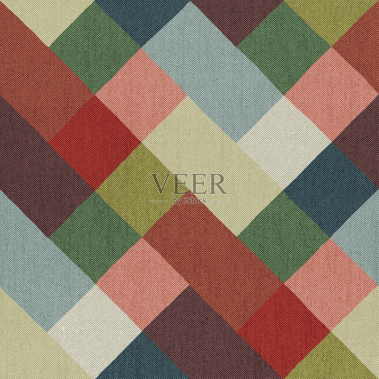 地毯无缝纹理对角条纹图案,民族织物纹理,垃圾背景,波西米亚风格的图案,3d插图照片摄影图片