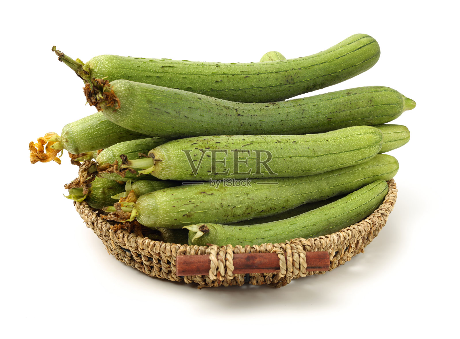 新鲜丝瓜照片摄影图片