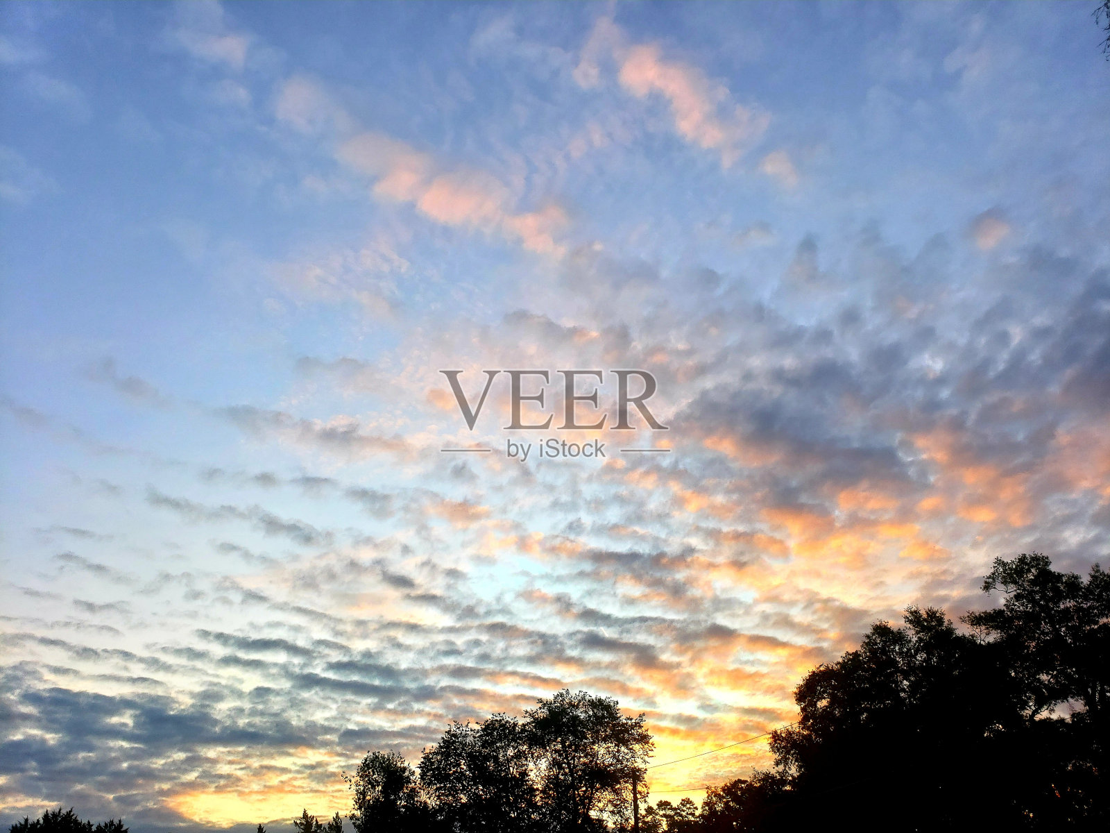 天空的云照片摄影图片