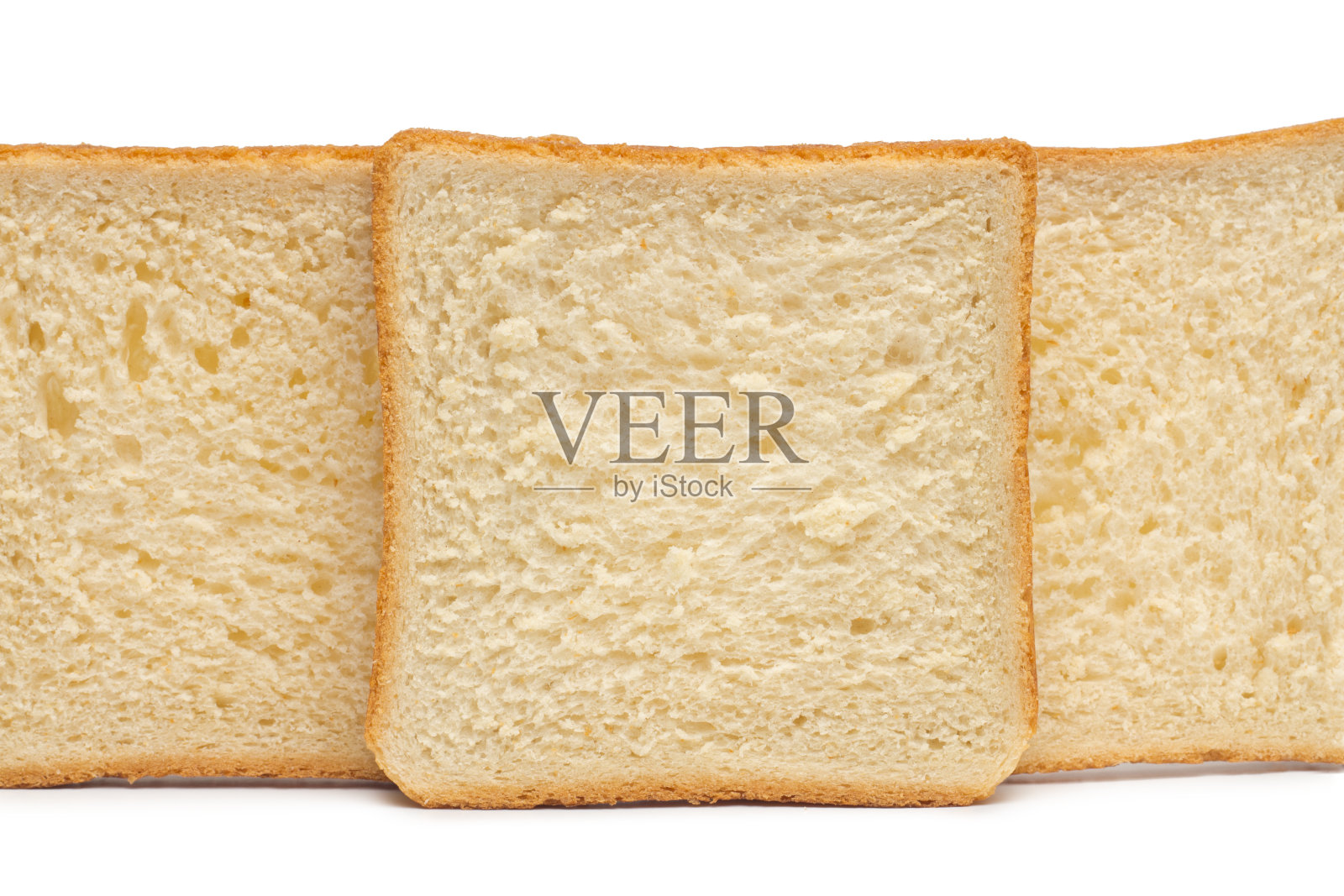 白底切片面包照片摄影图片