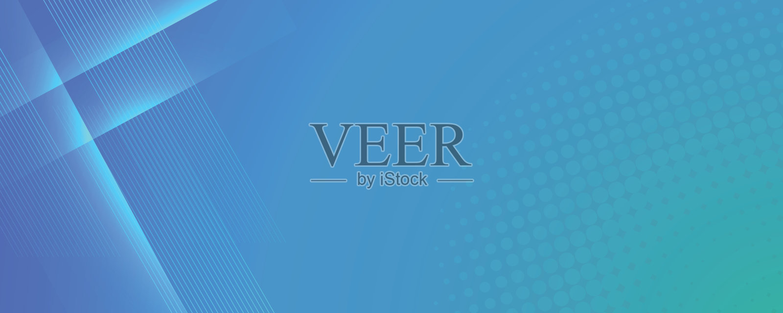 现代的蓝色背景。插画图片素材