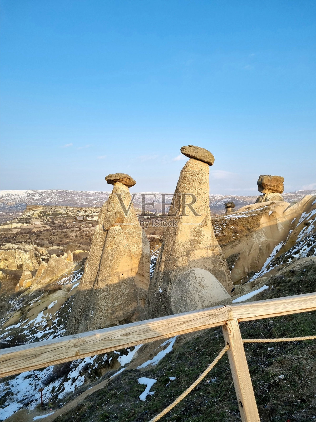 在卡帕多西亚不祥之物照片摄影图片