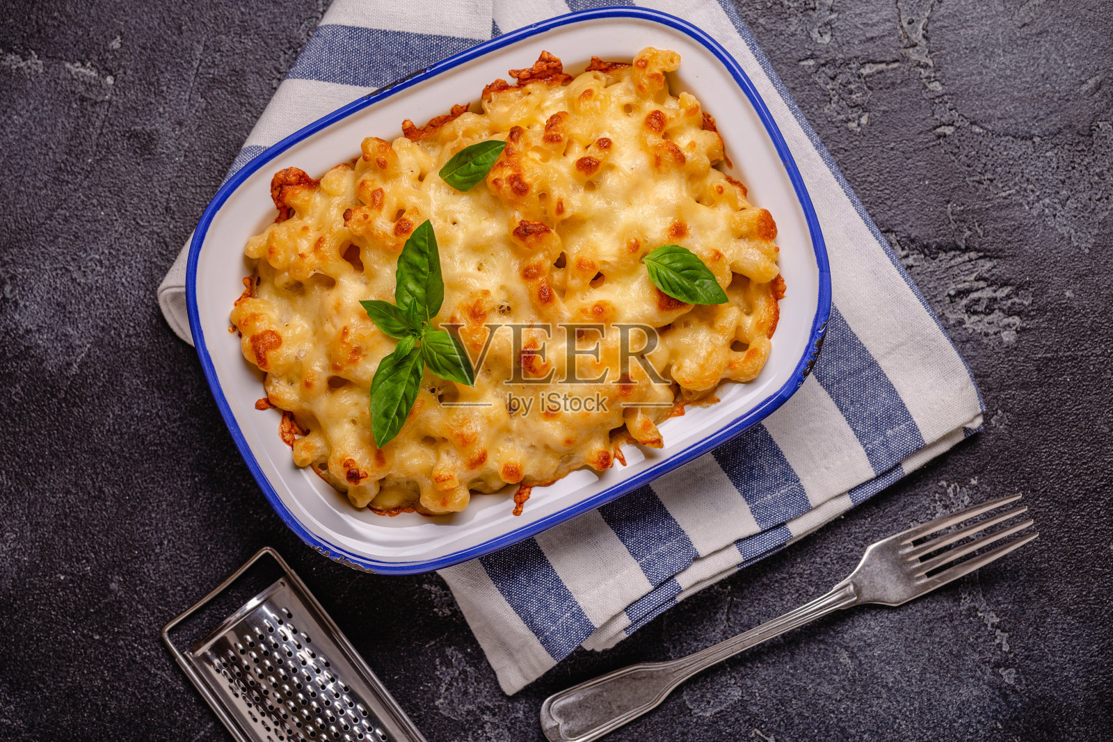 美式芝士通心粉,芝士酱通心粉照片摄影图片