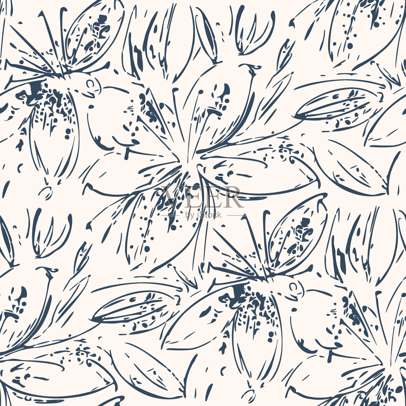 无缝模式插画图片素材