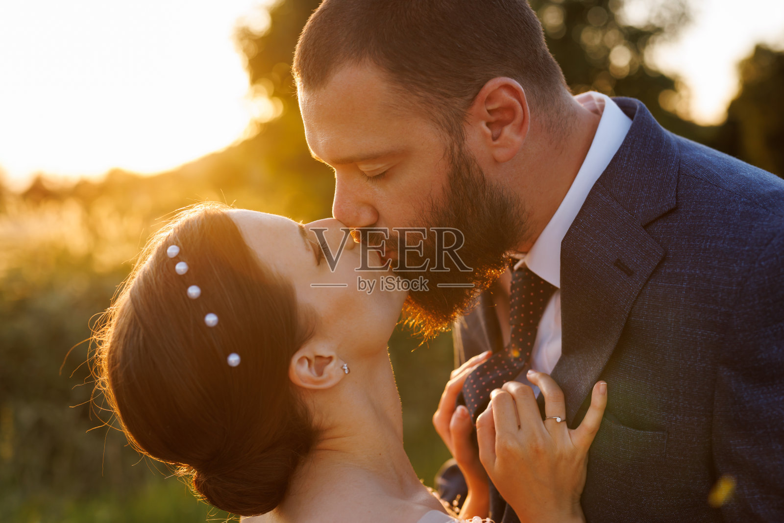 日落之恋照片摄影图片