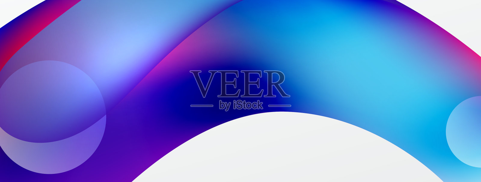 流体抽象背景圆形状和圆插画图片素材