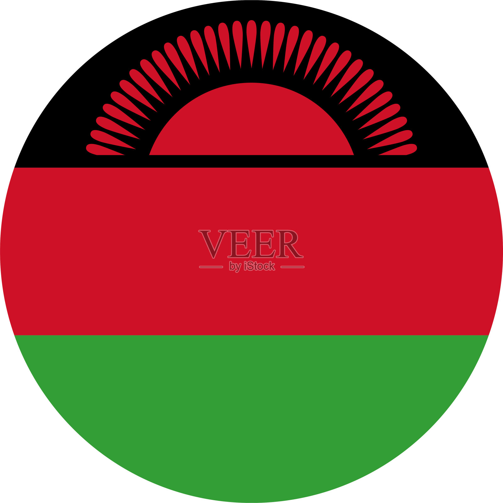 世界国旗,马拉维插画图片素材