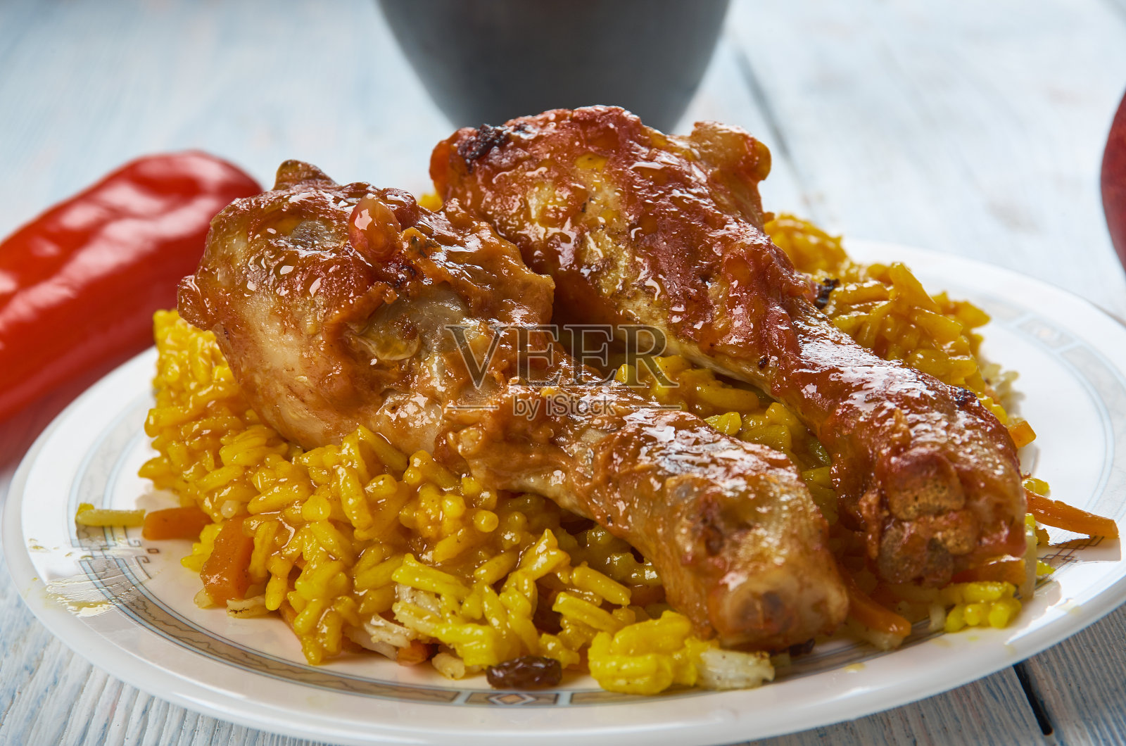 布哈里大米照片摄影图片