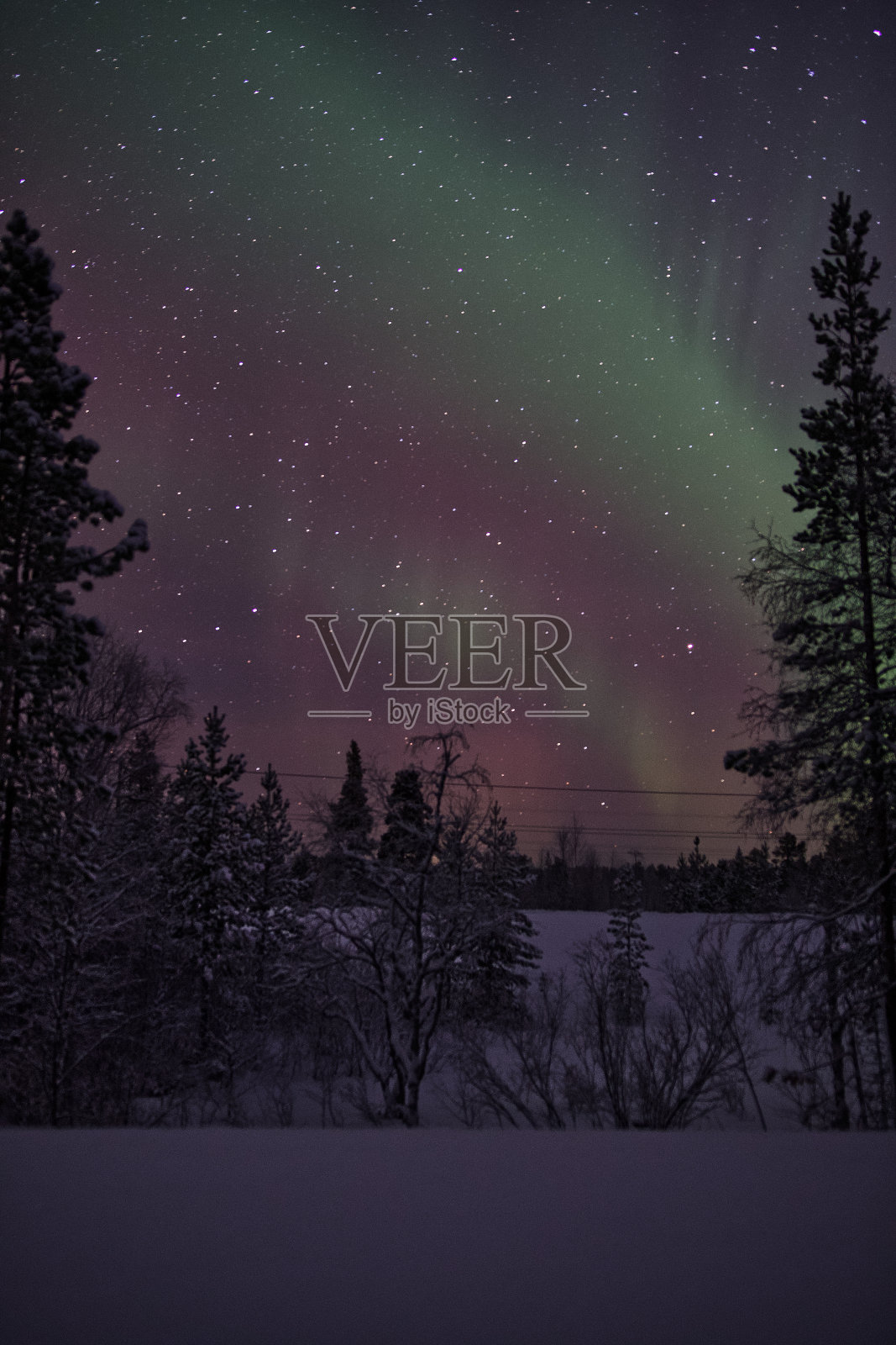 北极光照片摄影图片